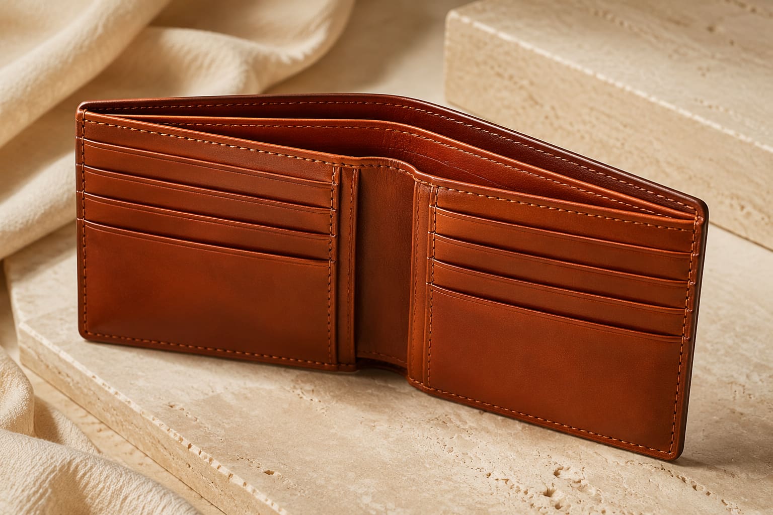 Full-Grain Bifold Wallet